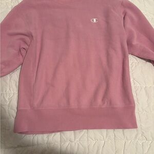 Champion Light Pink Reverse Weave Sweatshirt